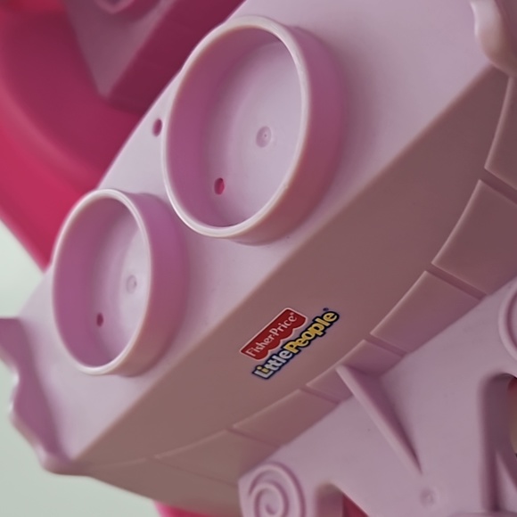 Little people princess carriage with building blocks. - Picture 4 of 12